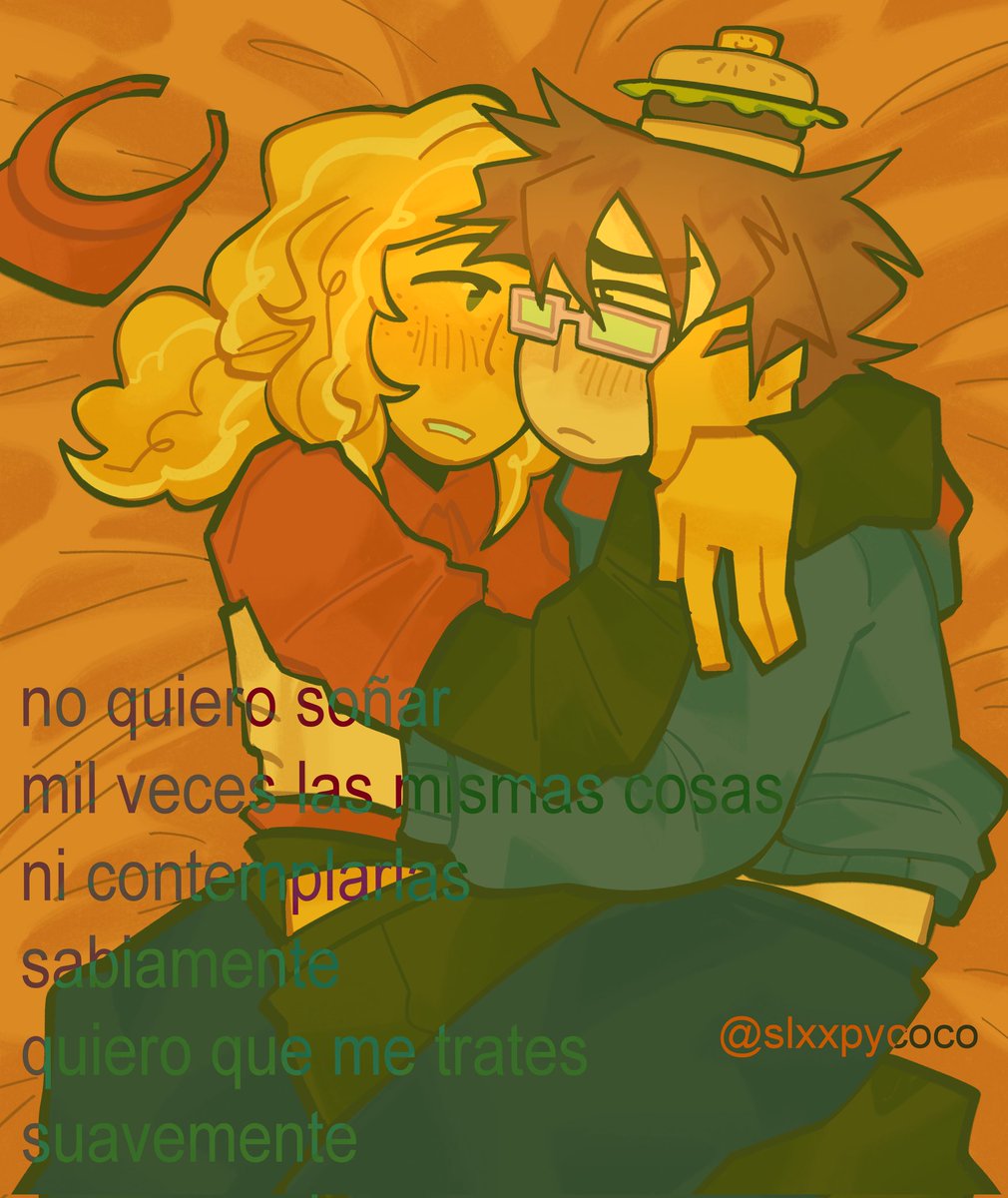 slxxpycoco's tweet image. hi just came back bc I love eni&apos;s college au
#pizzaburger