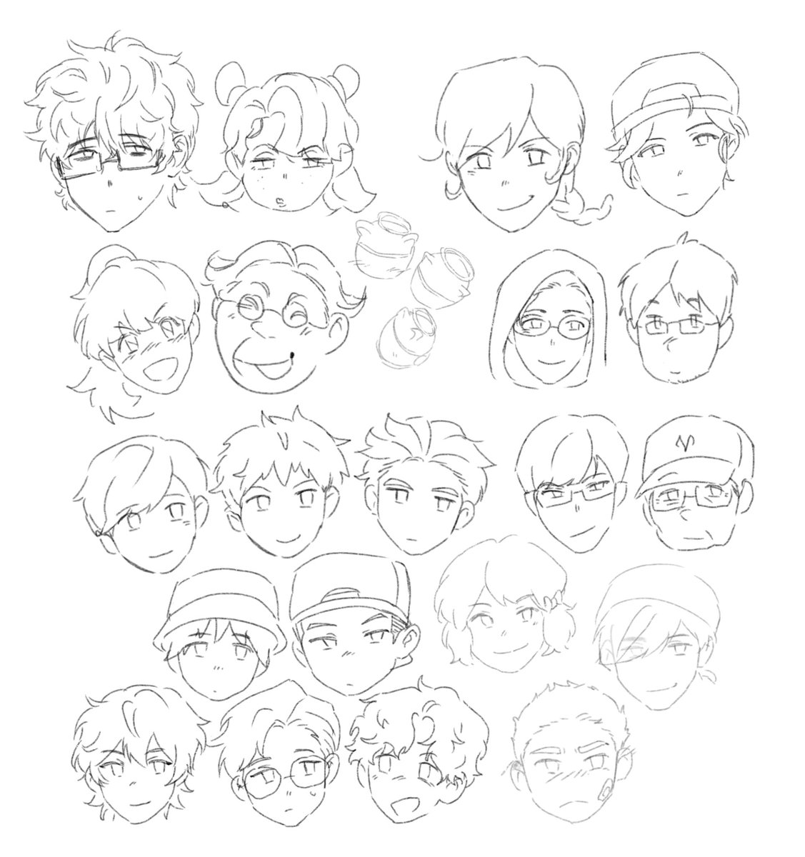 얼굴치기낟서..