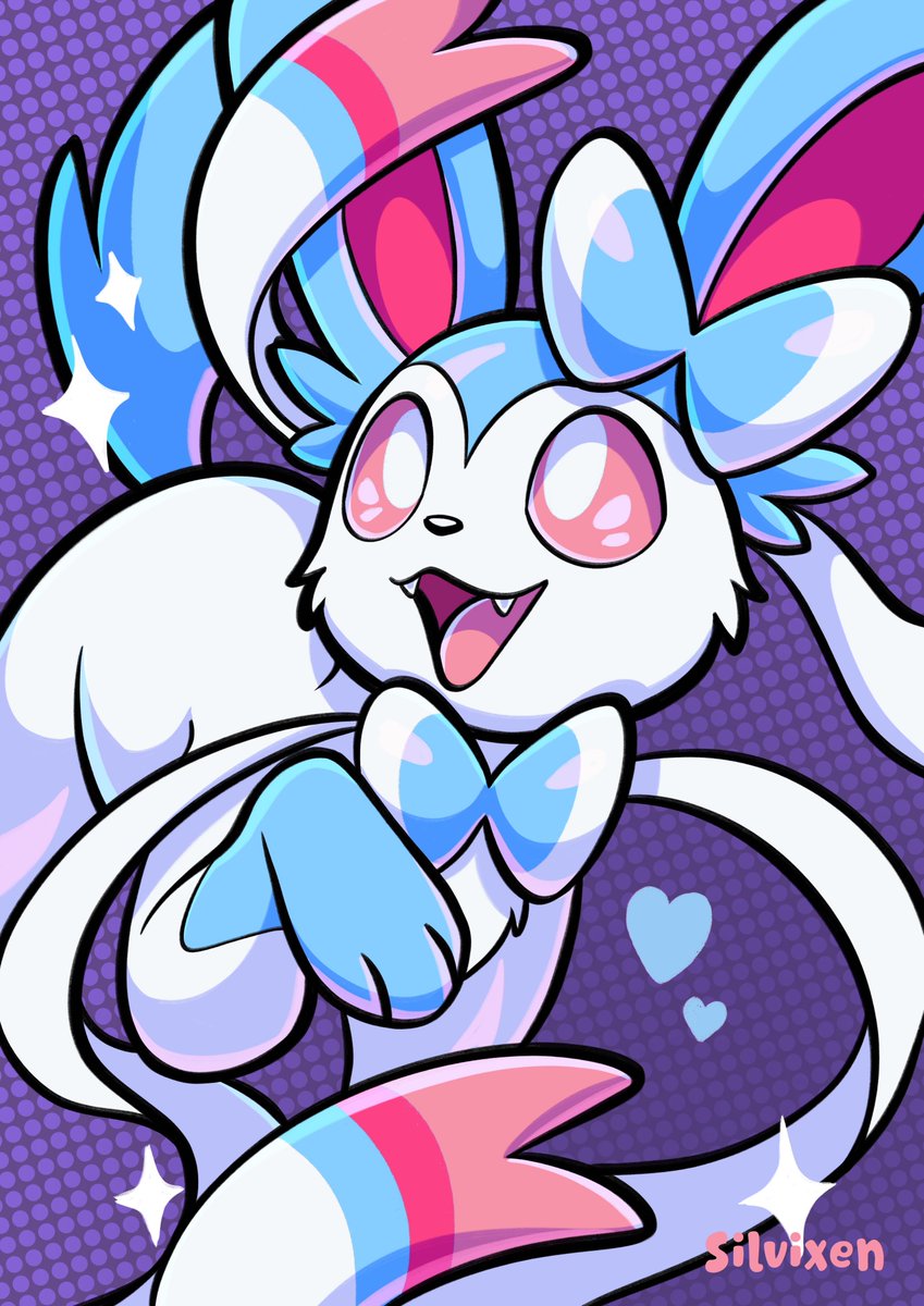 silvixenart's tweet photo. Sylveon https://t.co/qGWTa9nwZS