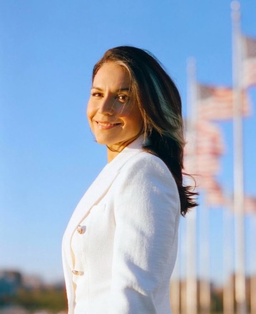 America_First0's tweet image. Tulsi Gabbard deserves a big thumbs-Up for her performance as Director of National Intelligence

If Yes 👍