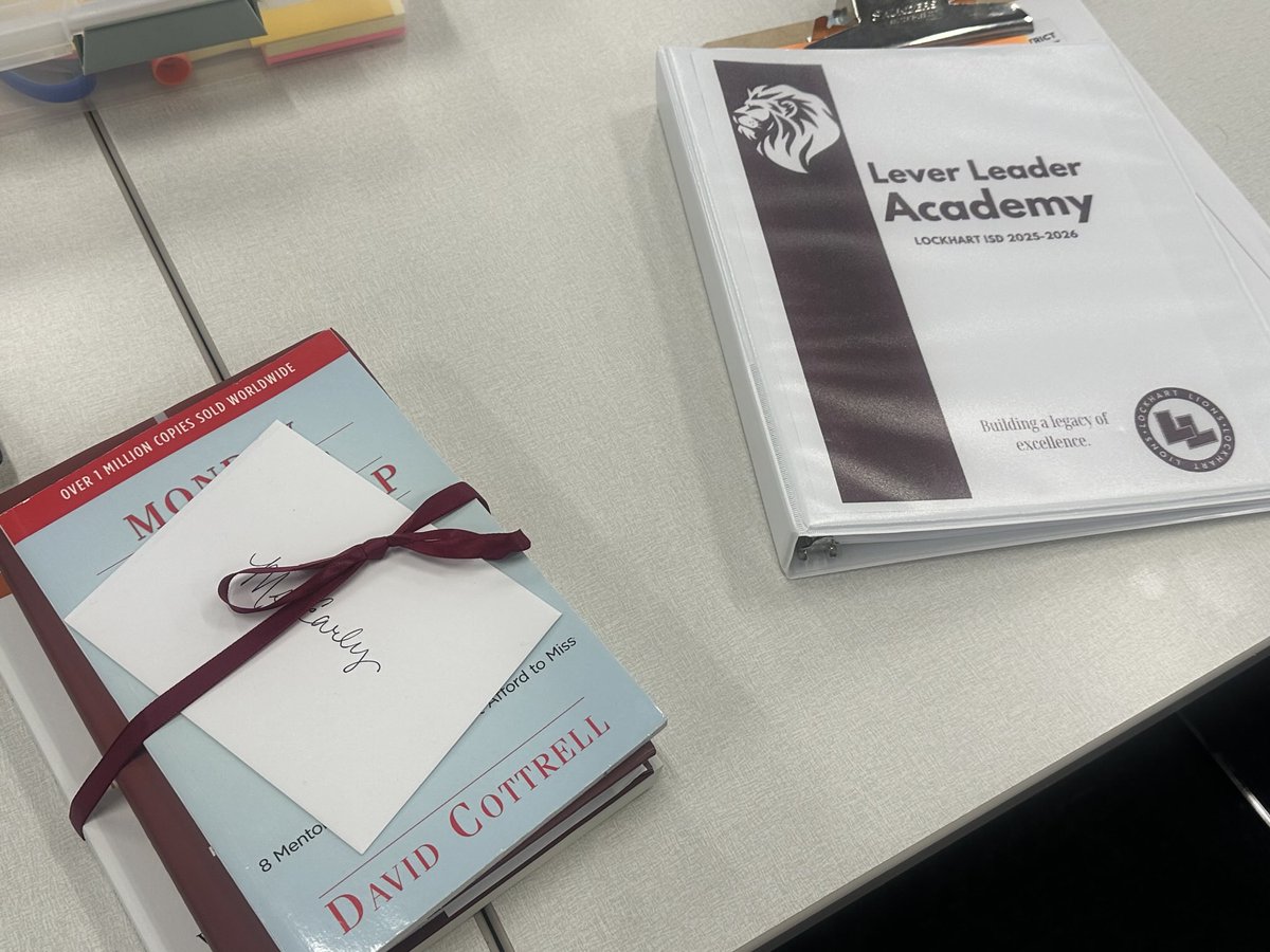 stepharillo's tweet image. Great day of learning today for our future Lever Leaders⁩! Learning about growing others and understanding the leadership shifts one needs to make to step into this role. The future is looking bright ⁦@LockhartISD⁩! #UnlockingPotential ⁦@DuboiseTyree⁩