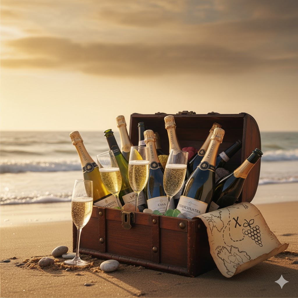 Skip the splurge without sacrificing the sparkle. These traditional-method wines from Italy, Spain, the U.S., and France deliver Champagne-level finesse for a fraction of the price: finedininglovers.com/explore/articl…