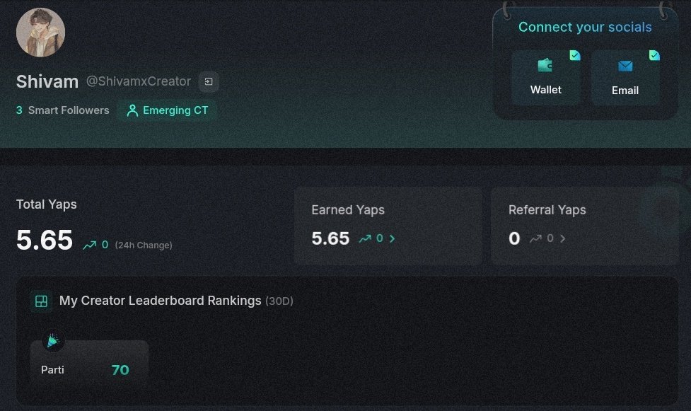ShivamxCreator's tweet image. Yoo guys 

Look who’s running the Parti 
@youfadedwealth is absolutely crushing the leaderboard  and I’m also in good postion 

 What exactly is @jointheparti

Parti is the SocialFi stage that’s rewriting the creator economy.

The old system?
 &amp;lt; Platforms take the profits
 &amp;lt; Fans…