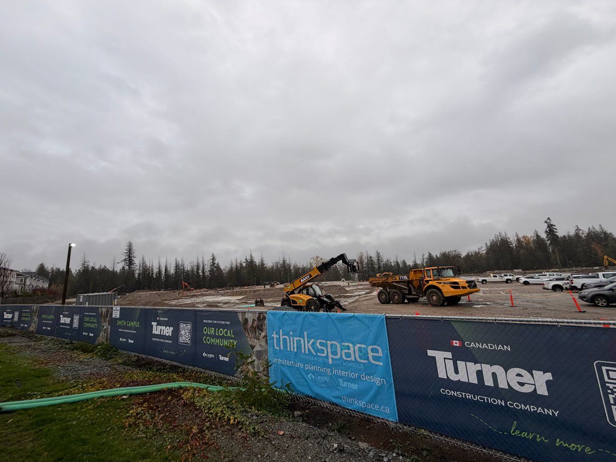 lisabeare's tweet image. Historic news for Langley! 🎉

Construction is underway on B.C.’s largest public school project, creating 2,800 NEW student spaces in a joint new campus. 🚧🏫

Modern facilities for students, teachers and staff are coming.

🔗 news.gov.bc.ca/releases/2025I… 

#bced #bcpoli #BCSchools