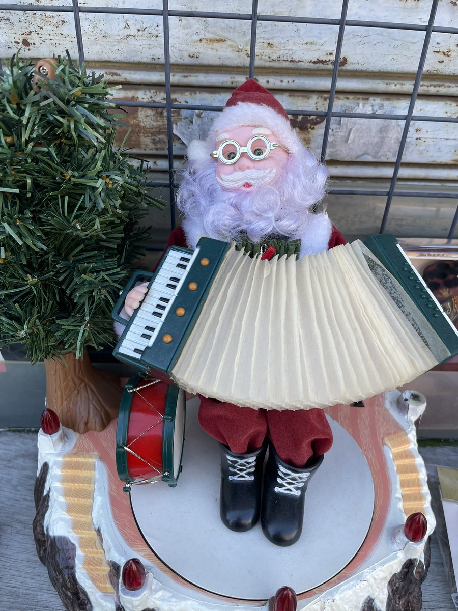 🎄下赤塚の古本屋・司書房です📚

クリスマス飾りを出したら、還暦超えの古本たちが

「ワシらはサンタ帽より赤いちゃんちゃんこだろ！」とザワザワ騒いでおります…😂

棚の上はちょっとした“年末祝い”状態です。

今日もほのかにクリスマス気分で営業中✨

掘り出し“プレゼント”見つかるかも
#下赤塚