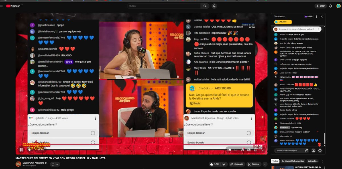 CheGokuZ's tweet image. Necesitamos saber quien fue el que le Arruino ayer la Gelatina a ANDY CHANGO en Master Chef XD

#Momi y #Andy #MasterChefCelebrityArgentina #MasterChefCelebrity #telefe