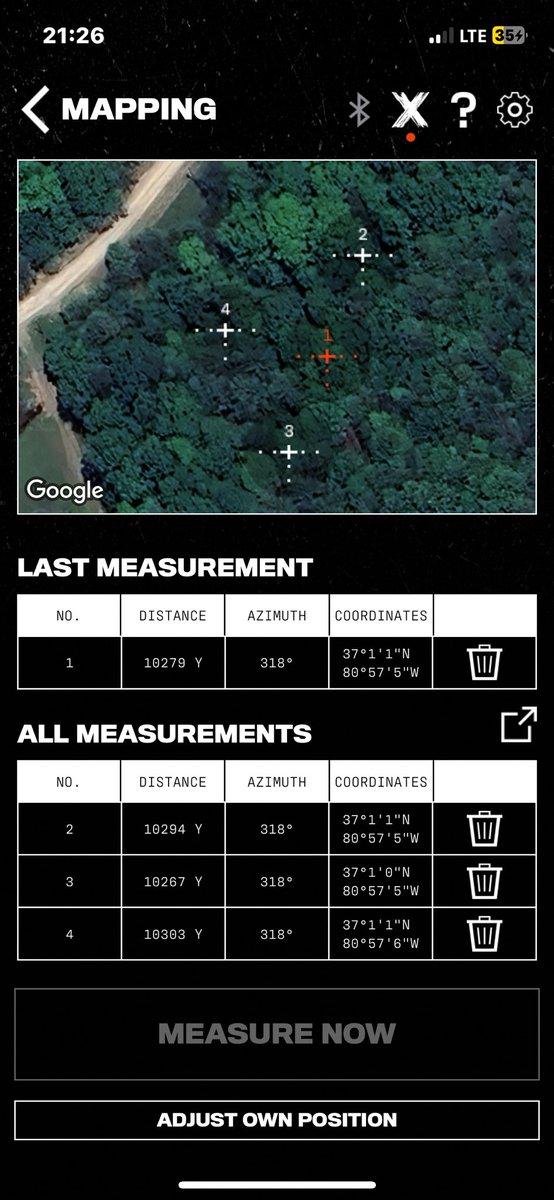 bitterrootreapr's tweet image. Creating a map of your hunting area with the VectorX app to supplement that of your #OnX or #GoHunt mapping systems.
The added benefit is using the high quality glass to find deer in laurel and rhododendron thickets.
#hunting #whitetail #virginia