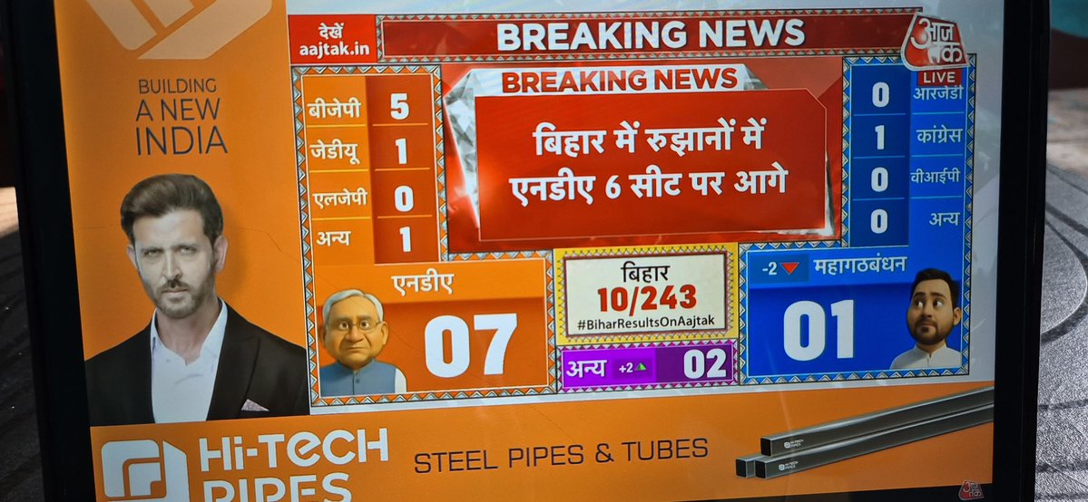 yourgauravsingh's tweet image. लगातार बिहार के चुनाव में जो रुझान आ रहे हैं उसमें एनडीए को बढ़त मिलते जा रही है। मुझे लगता है कि बिहार की महिलाओं ने बहुत बड़ी खेल कर दी है। तेजस्वी यादव के साथ घोटाला हो गया है।