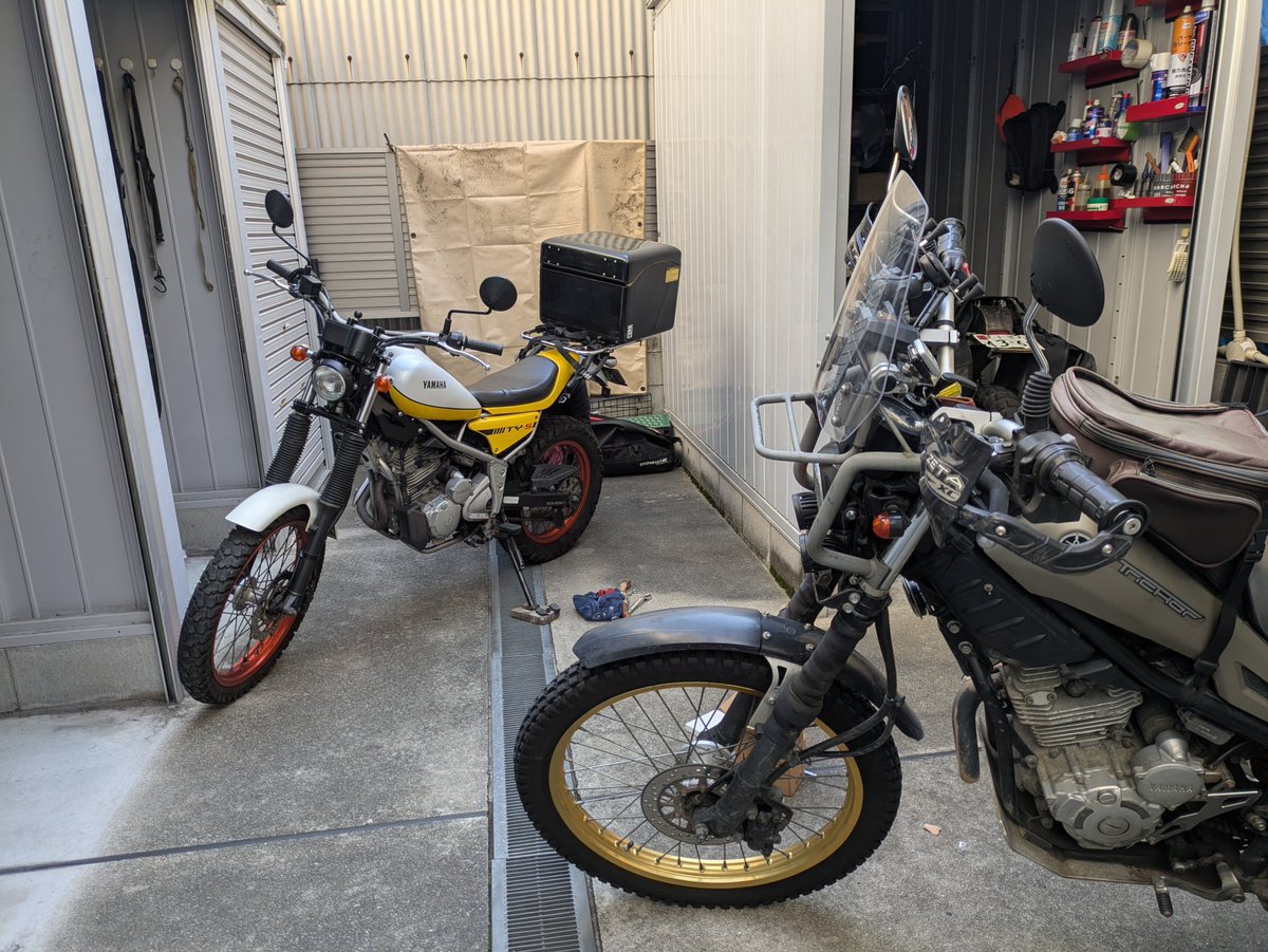 よし様 Post by きゃびぃ on X: バイク整備ヨシ！