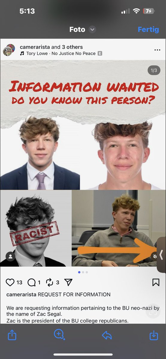 AFpost's tweet image. Boston University students are now trying to hunt BU CRs President Zac Segal after he successfully reported illegal immigrants to ICE.

Follow: @AFpost