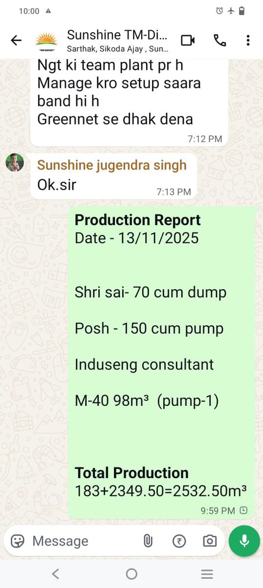 PriyankaRanaGBN's tweet photo. greater Noida  के corrupt प्रशासन के  संरक्षण में NGT में भी   आरएमसी प्लांट रनिंग  में  हैं,  BS 4 engine par hi plant chal raha  ha इस भ्रष्ट  सरकार में sirsa  village में खुलेआम plant चल रहा है
@CPCB_OFFICIAL @UppcbN @NGTribunal @OfficialGNIDA @dmgbnagar @GbnSdm @noidapolice https://t.co/I2Lpxvt0Bn