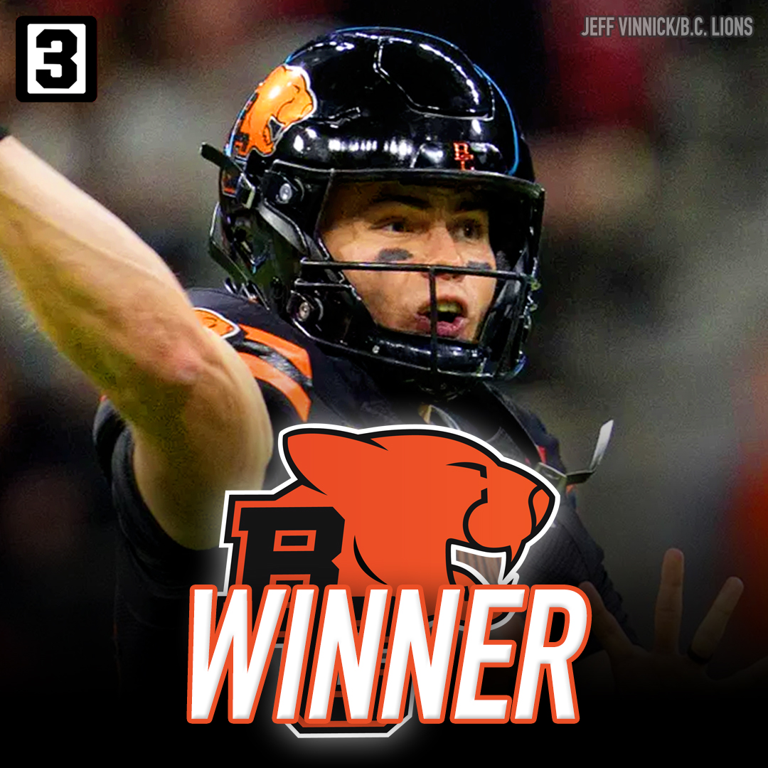 3DownNation's tweet image. BREAKING: Nathan Rourke becomes first Canadian QB to win CFL M.O.P. since Russ Jackson in 1969

3downnation.com/2025/11/13/nat…

#BCLions #Vancouver #Lions #CFL