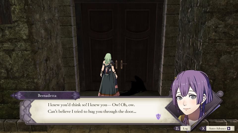 Ah yes Ladies &amp; Gents here is what is easily one of Bernie's cutest moments in the game. 

<a href="/tsunderica/">Erica Mendez</a>