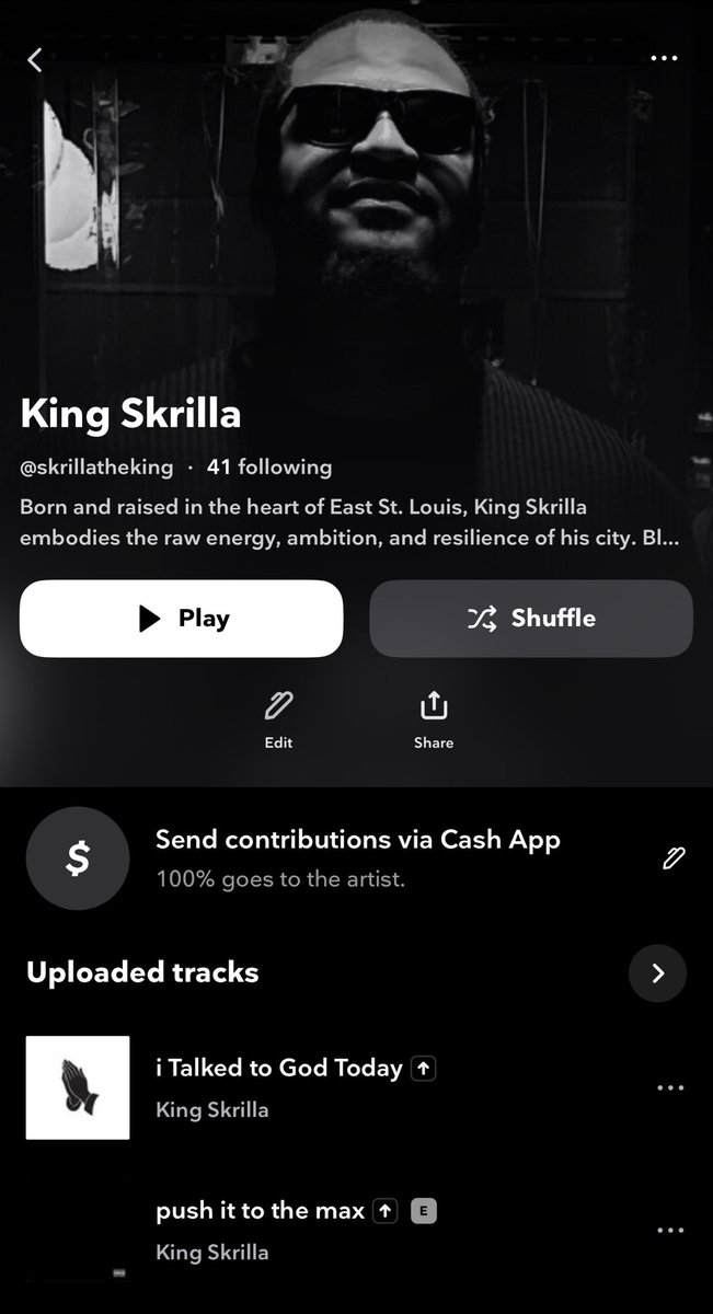 skrillatheking's tweet photo. 4 Songs Exclusively in @TIDAL Now! Tap the link to listen.

https://t.co/Vtpi8tqxL3

#UploadHeadliners
#TidalUploads https://t.co/sbSSrooxHy