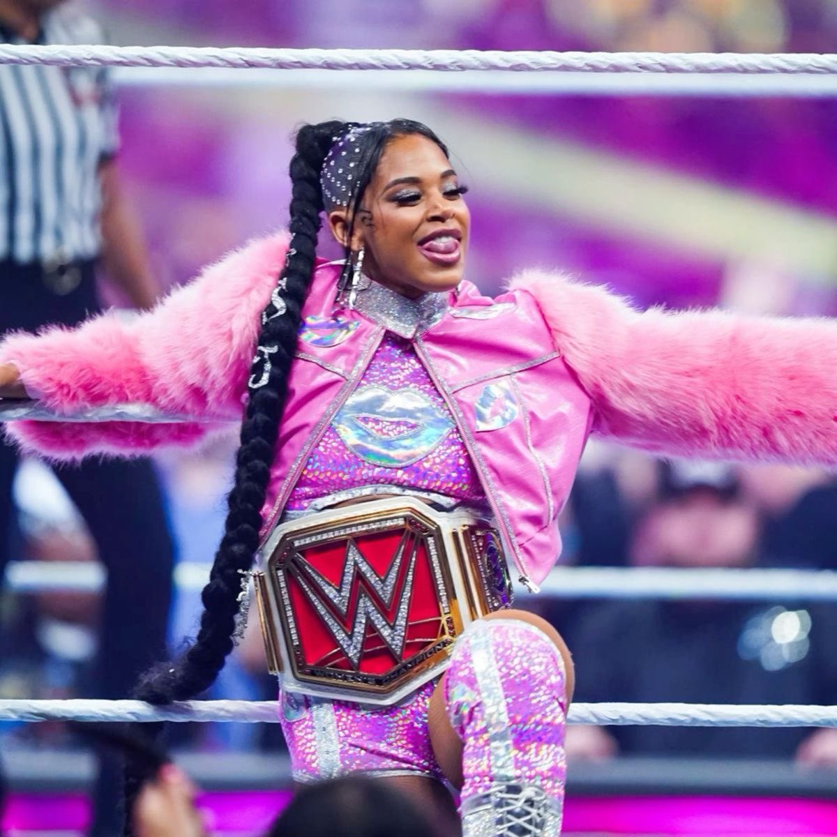 whomalikk's tweet photo. Idk, Once Lyra &amp; Bianca get in that ring!! Bitch be in for the greatest match of all time https://t.co/8nanuyol58