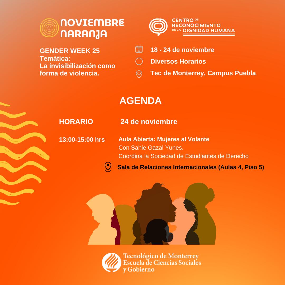 csocialespuebla's tweet photo. Gender Week 2025 | Escuela de Ciencias Sociales y Gobierno – Campus Puebla

Del 18 al 24 de noviembre, te invitamos a formar parte de la Gender Week

#GenderWeek #ESCG #TecDeMonterrey #CampusPuebla #NoMásInvisibilización https://t.co/w6lFAhi8Cr