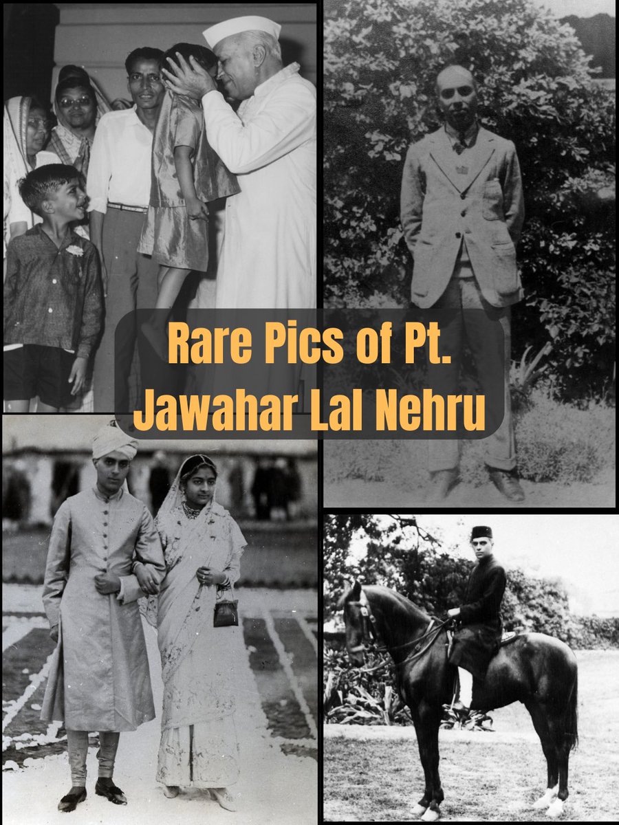 PMSangrahalaya's tweet photo. Remembering Pandit Jawaharlal Nehru on his 136th birth anniversary, a visionary leader who believed that the true strength and future of the nation lie in its children. 
Explore a collection of rare photographs of Pandit Nehru, preserved in the archives of the @_NMML_ . https://t.co/gx3wVVgg6B