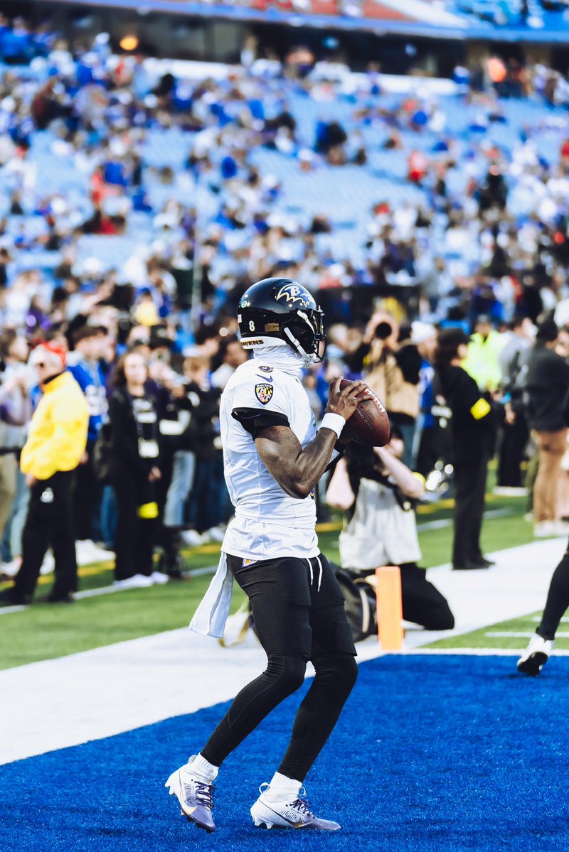 No QB in the NFL is colder than Lamar Jackson