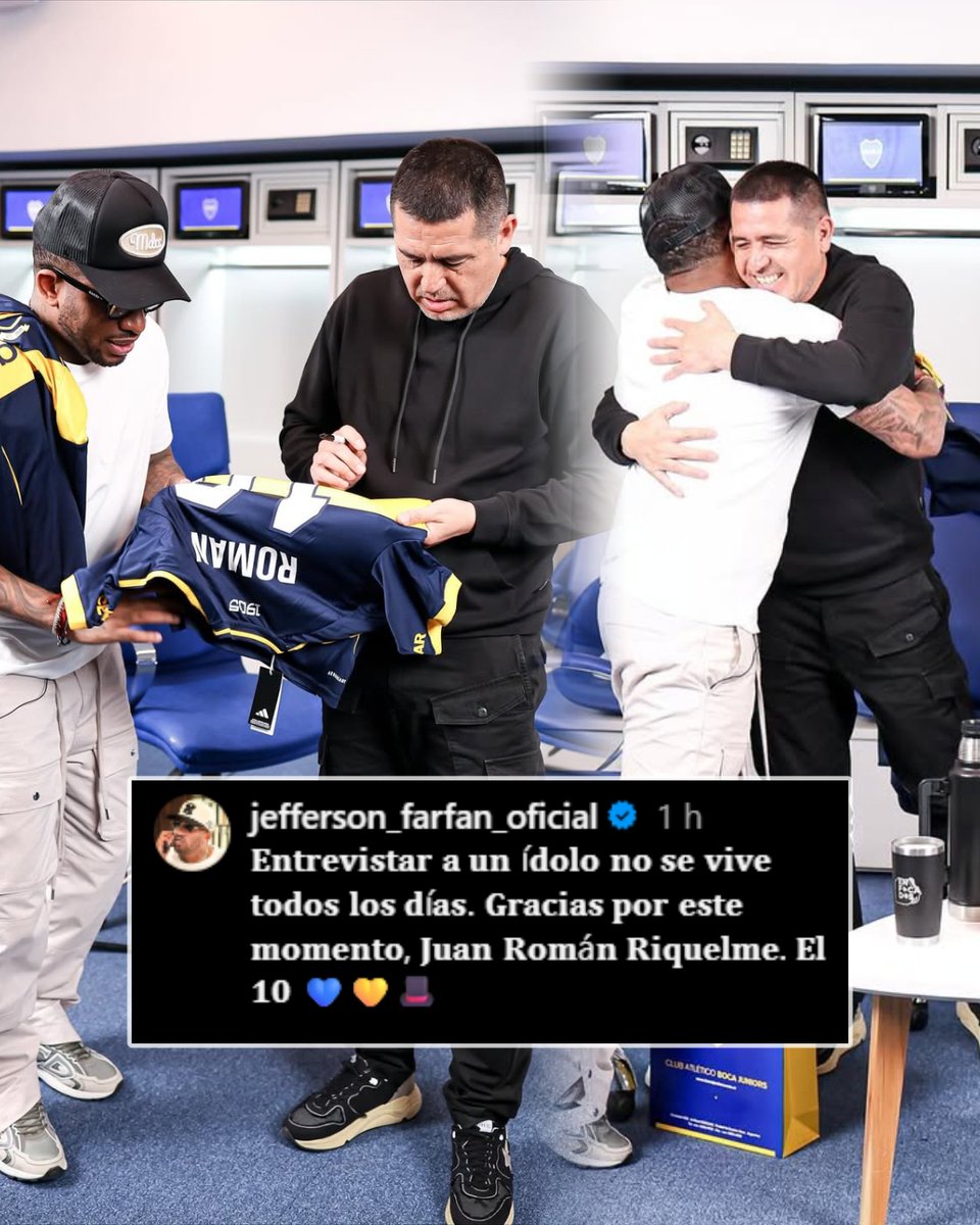 🇵🇪💬 "ENTREVISTAR A UN ÍDOLO NO SE VIVE TODOS LOS DÍAS. EL 10"

➡️ Las palabras de la Foquita Farfán hacia Riquelme