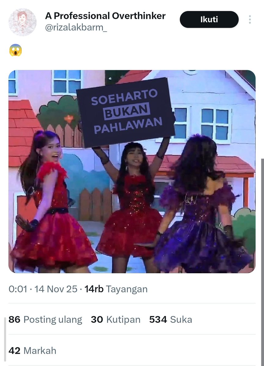 Menyimpan dogsli dalam bentuk light mode