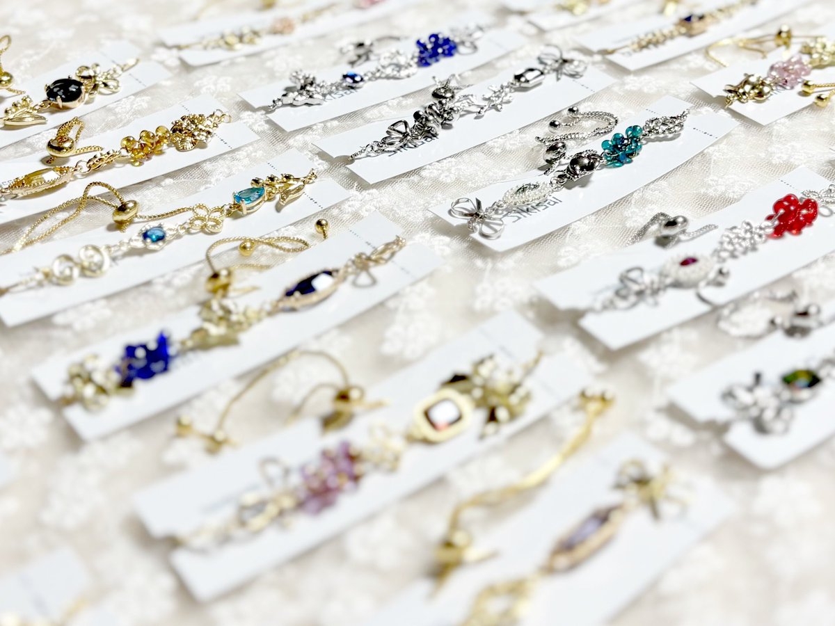 ジュエリーセット 多様なデザイン アクサセリ 𝒈𝒖𝒔𝒖𝒌𝒖𓂃 𝟏𝟏/𝟏𝟔アルトヴァリエ131【東5 X45】 (@87gusuku