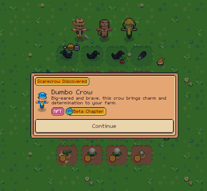 Sunflower Land is cooking up another game! 🍳🌻 I just pulled a Dumbo NFT Crow 🐦✨
You can now try Rarecrows and yes, the $FLOWER token will also be use in the future! 🌸💰

Here's the link:
beta.rarecrows.io/?ref=514984977…

 #Sunflowerland #ronincreator