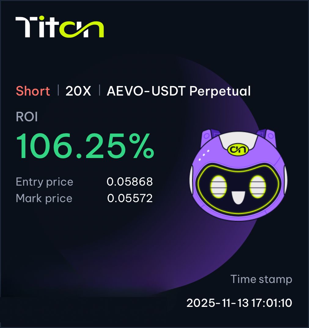 📊 $BTC is below $100K, how's your portfolio, traders?

With Titan Bots, no sweat. We flip volatility into opportunity: hedge the dips, lean into momentum, balance longs with smart shorts!

Don't be panic. Titan is still on track!!!