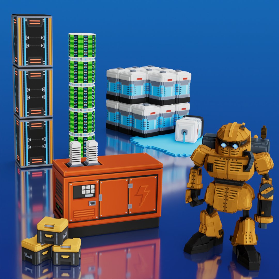 Reizalyn_VoxArt's tweet image. Sci Fi 🤖
Made with @VoxEdit
Rendered using @ltrender3d
#VoxEditWeekly #VoxelArt #3D