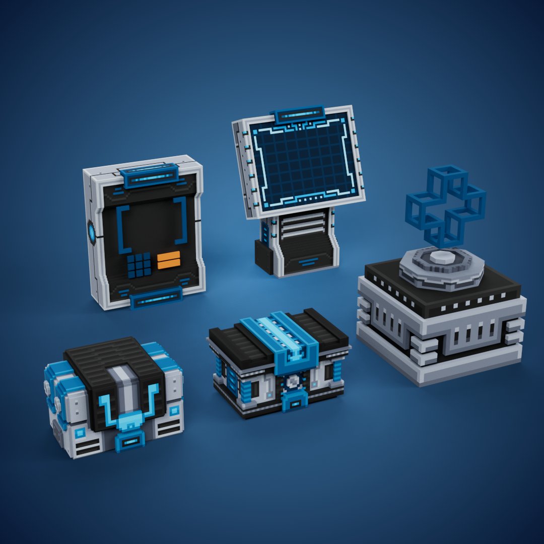 Reizalyn_VoxArt's tweet image. Sci Fi 🤖
Made with @VoxEdit
Rendered using @ltrender3d
#VoxEditWeekly #VoxelArt #3D