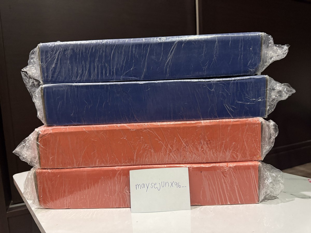 maysejunx96__'s tweet photo. ⚡️ขาย *พร้อมส่ง*

FULL SET ALBUM (ไม่แกะ)​
​🌅 WARM RAY SHINE Ver.
🌠 STAR LIGHT SHINE Ver.

ㅡ 500฿ รวมส่ง  
 
สนใจเดมมาได้เลยค่า  💌
#ตลาดนัดBUS #ตลาดนัดบัส https://t.co/n0HMEiIplF