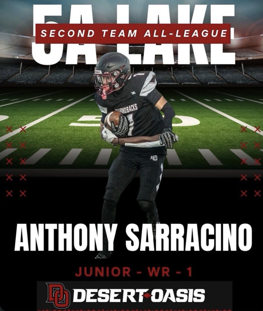 2nd Team 5a All-Lake 🐍

<a href="/DOHS_Football/">Desert Oasis HS Football</a> <a href="/MikeWatersP1/">Mike Waters</a> <a href="/CoachBalbert/">Brendon Albert</a> <a href="/Coach_Rosdahl/">Coach Rosdahl</a> 
<a href="/PrepRedzoneNV/">Prep Redzone Nevada</a> <a href="/nevadapreps/">Nevada Preps</a>