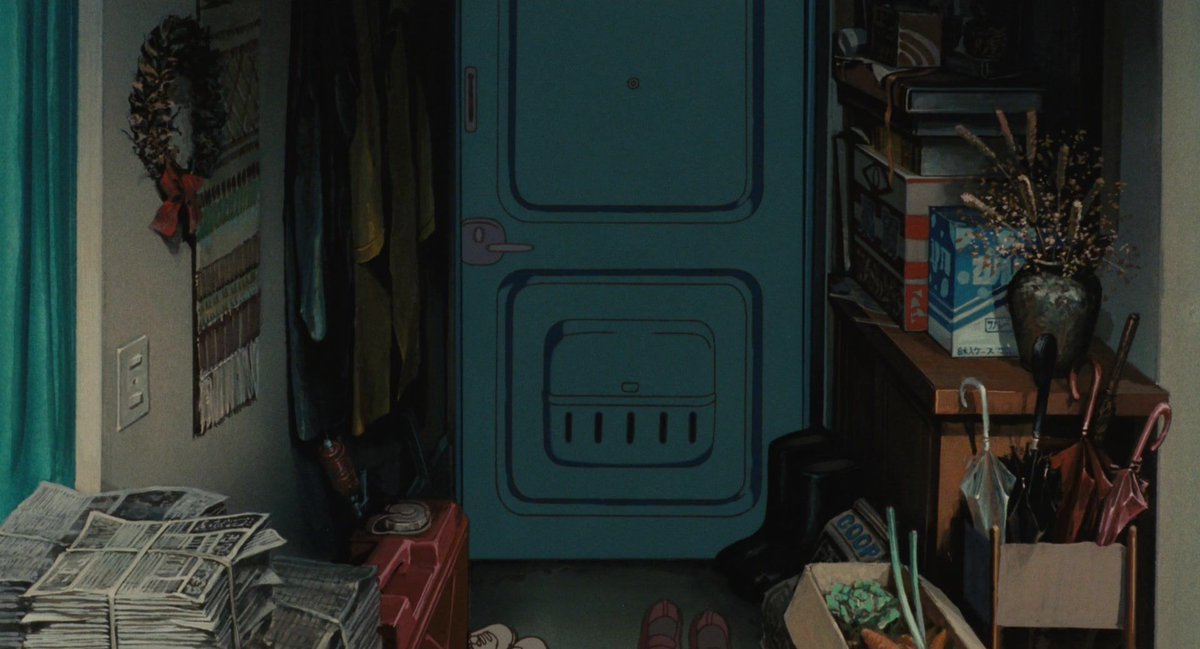 gen_ghibli's tweet photo. #EscenariosGhibli La casa de los Tsukishima, en 'Susurros del corazón' (Yoshifumi Kondō, 1995). https://t.co/Dmragalczd