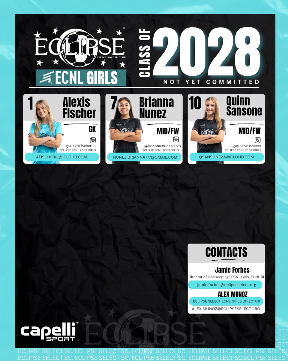 2009EclipseEcnl's tweet image. Coaches at #ECNLPHX come check out our uncommitted teammates!⬇️ @ECNLgirls @ImYouthSoccer @EclipseSelectSC