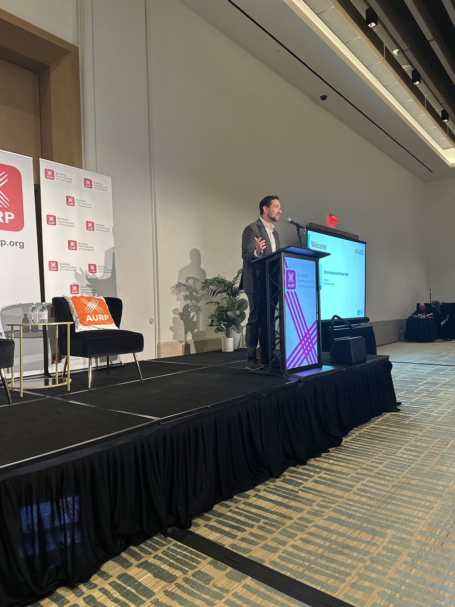 This morning, I had the opportunity to welcome <a href="/AURP/">AURP</a> attendees on the final day of their conference. AURP brings together professionals from innovation communities and research parks around the world 🌎🧑🏻‍💻