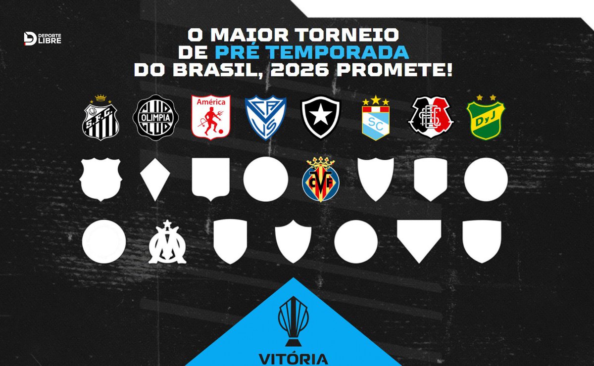 DataFutebol's tweet image. Todos os times já anunciados na Vitória Cup.

Ainda restam times que não foram anunciados, palpites?
