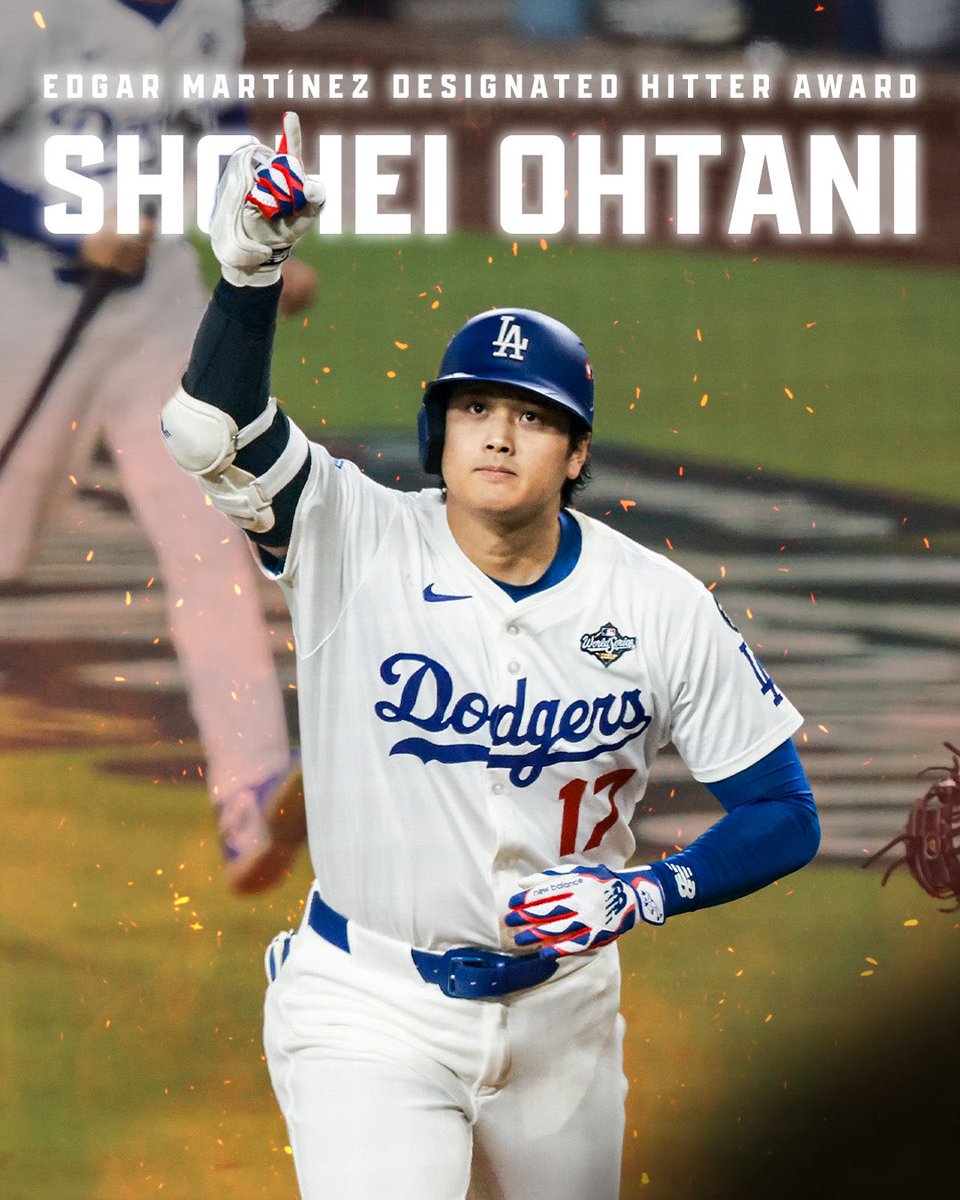 For the FIFTH consecutive year, Shohei Ohtani takes home the Edgar