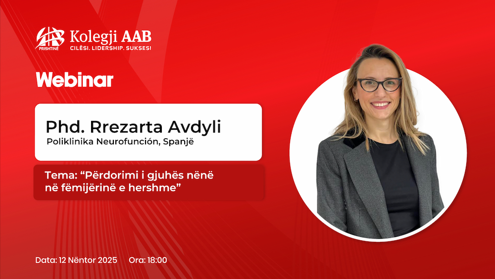 KolegjiAAB's tweet image. The Faculty of Social Sciences at @AABCollege hosted a webinar with Dr. Rrezarta Avdyli on
the role of the mother tongue in early childhood and the value of multilingualism in education.
#aabcollege #education #languagedevelopment #earlychildhood
More: aab-edu.net/en/mother-lang…