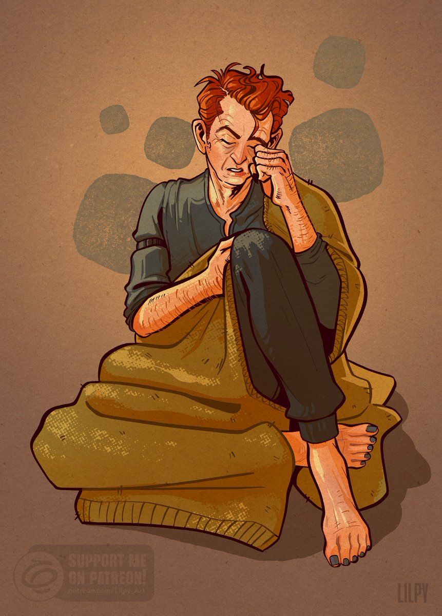 Lilpy_Art's tweet image. 😴 Post nap 💤
Crowley has woken up from his nap and now he needs a minute to fully come back online. Maybe an extra forehead kiss or shoulder rub could do the trick...

(November's ρατreοn sticker! Join til the 30th to get it)
#GoodOmens #aziracrow