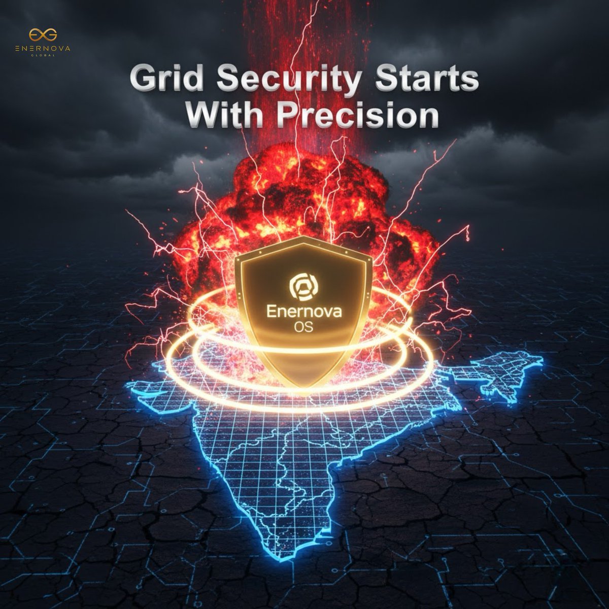 EnernovaGlobal's tweet image. Grid Risk
Everyone celebrates renewable scaling.
No one talks about the risk of systemic forecast errors.
Large under/over-forecasting can destabilise a grid.
#EnernovaOS uses uncertainty bands + risk-weighted schedules to stabilise operations.
#GridStability #RenewableEnergy