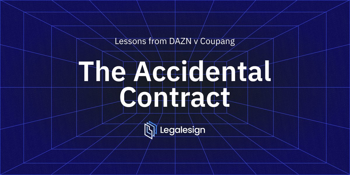Legalesign eSignature tweet media