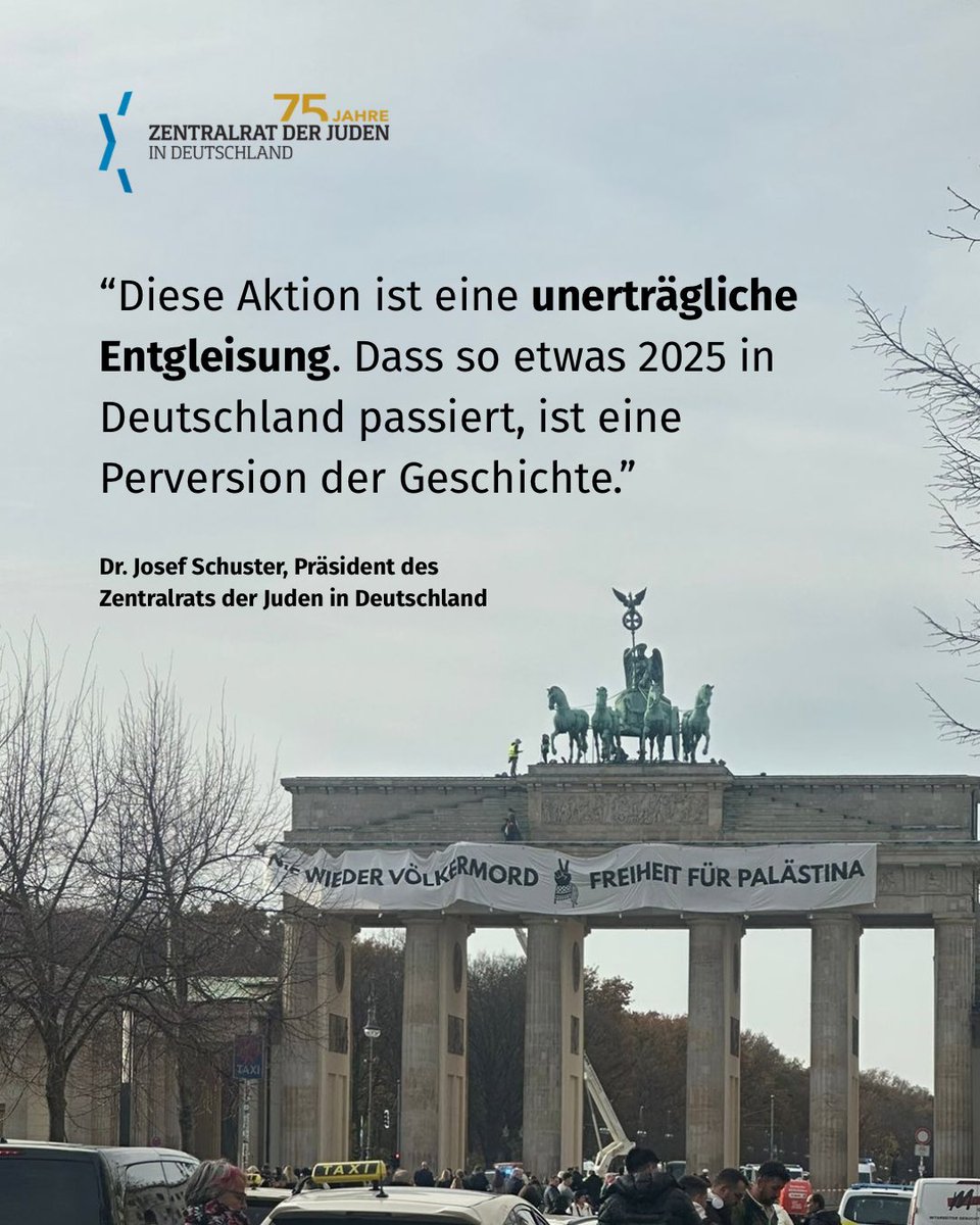 hoffmann_suhaib's tweet photo. Wieso soll es eine "unerträgliche Entgleisung" sein, wenn "Nie wieder Völkermord" und Freiheit für ein besetztes Gebiet gefordert wird? Die Lehre von damals sollte für alle Menschen und Völker gelten. Unabhängig davon, ob das Opfervolk von damals das Tätervolk von heute ist. Deshalb: #NieWiederStaatsräson
#GemeinsamGegenGenozid