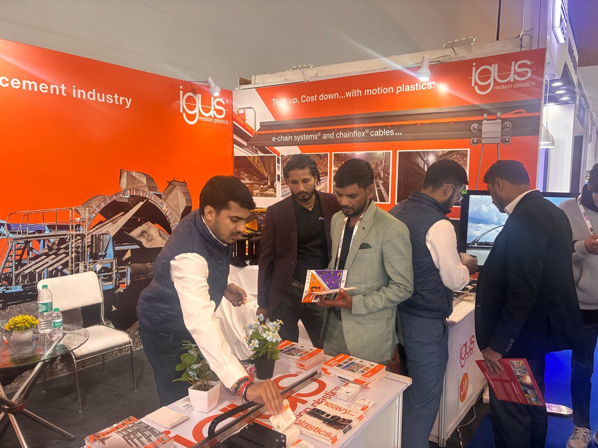 We had an incredible time meeting industry leaders and showcasing how igus® solutions can bring reliability and efficiency to cement operations. 

#CementIndustry #CementExpo #EngineeringInnovation #igus #MotionPlastics #IndustrialSolutions #SmartManufacturing #MaintenanceFree