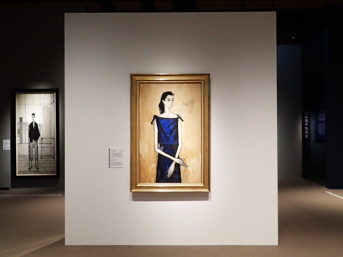 ベルナール・ビュッフェ、「Annabel en blue-jeans」 ベルナール・ビュッフェ、「Annabel en blue-jeans」 ベルナール