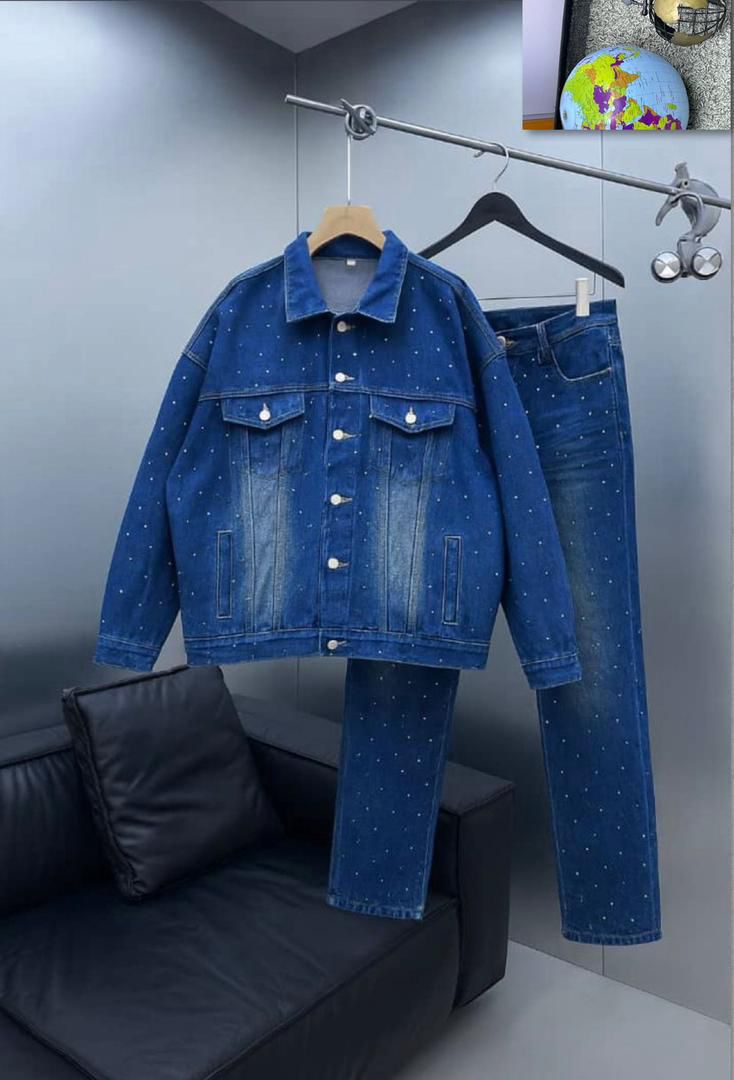Pls help me retweet 🙏... Thank you 

Premium Quality DENIM  FULL STONE JEAN JACKET UP AND DOWN✅ now available in store 🏬

💰 ₦38,000 per piece

✅ Premium Quality
✅ Perfect for all occasions 
✅ Perfect for fashion lovers

📍Lagos 
🚚 Nationwide
 
We expect your patronage 😊
