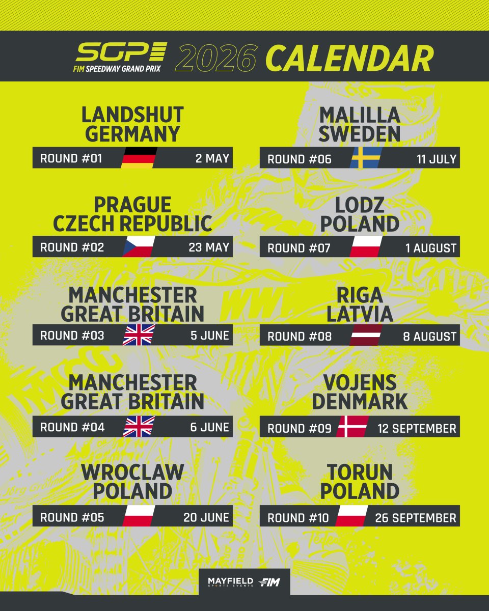 2026 promises to be better than ever 💪

10 rounds, a new track, and a line-up STACKED with talent, you won't want to miss out on the action 💥

Read more - bit.ly/49hFgyb

#SGP