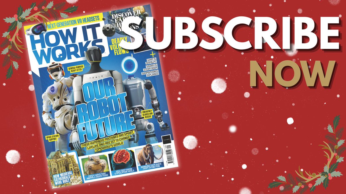 HowItWorksmag's tweet image. 🎁 Looking for a #Christmas gift for the curious one in your life? A subscription to How It Works makes a perfect present — packed with fascinating science, tech &amp;amp; history: 
how-it-works-magazine.visitlink.me/Mx1Dt-
#giftideas #magazinegift #howitworks