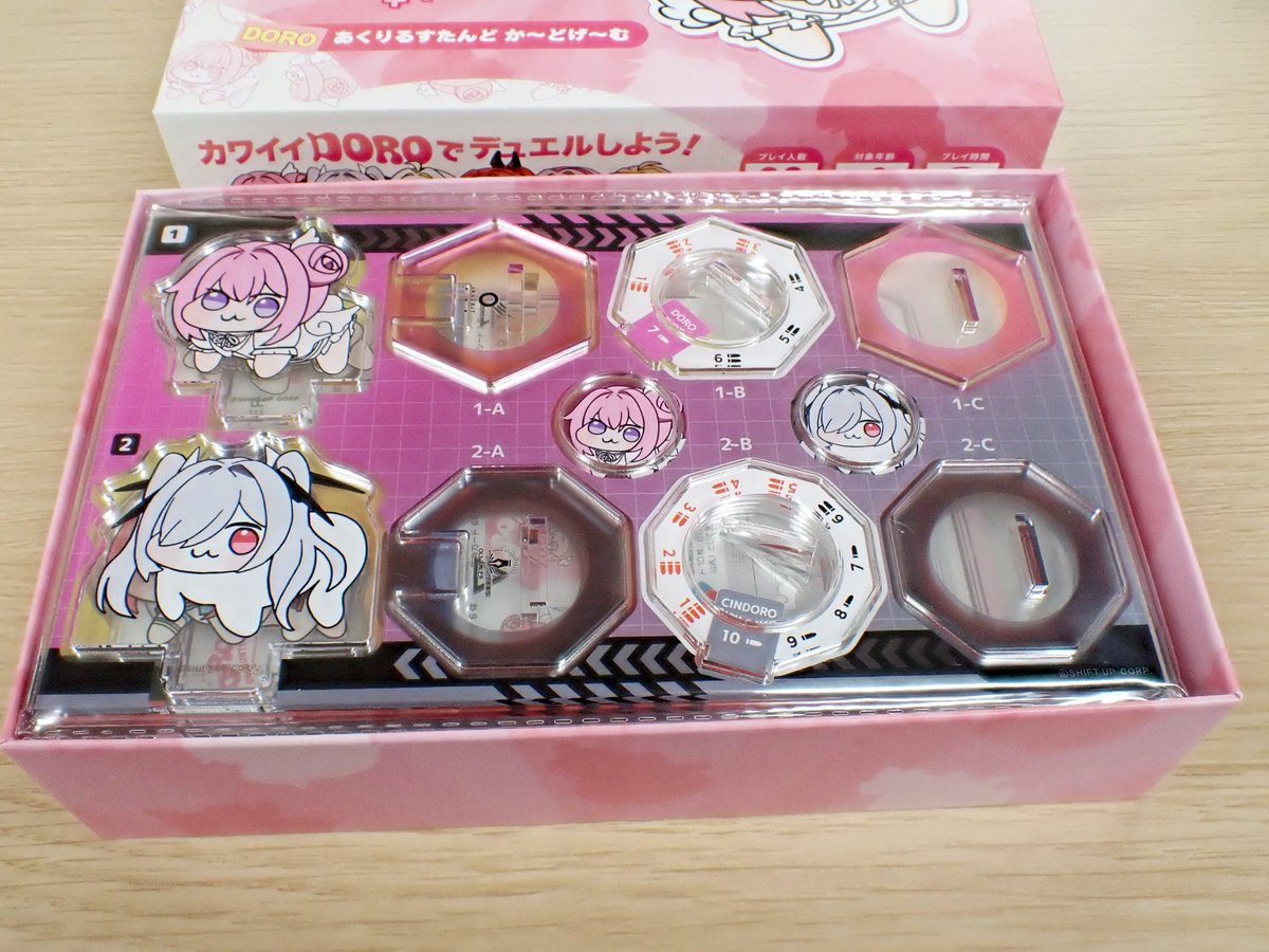 ゲームマーケット2025秋 新作「DORO DUEL ENCOUNTER」のサンプルが到着