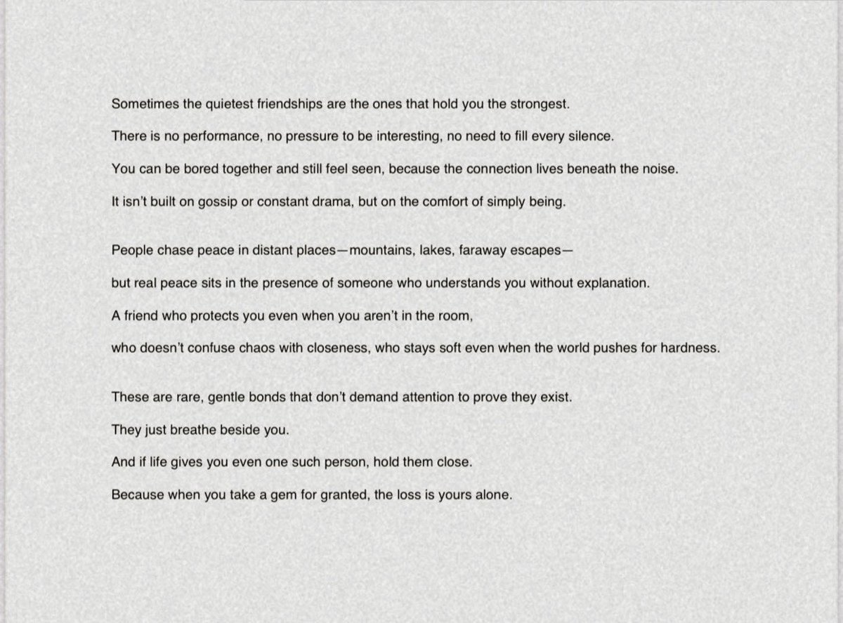 Some people don’t ask for much—just honesty, and a heart that recognises its own calm. #Musings ✨🌌