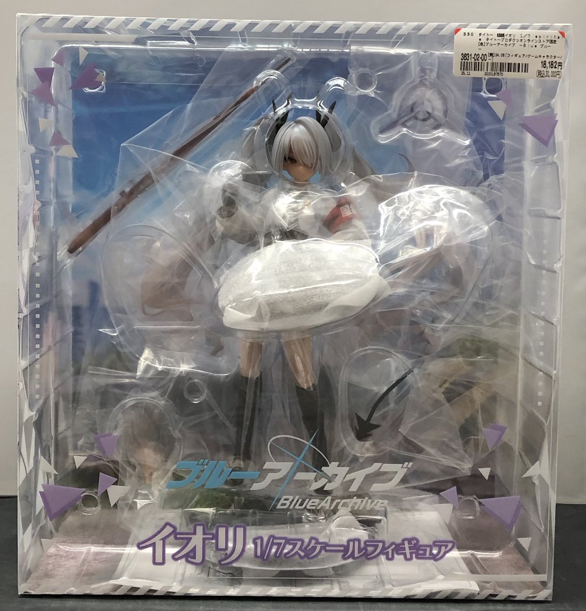 銀鏡イオリ 1/7スケールフィギュア　顔交換パーツ有り 高品質フィギュアブランド spiritale より「ブルーアーカイブ -Blue