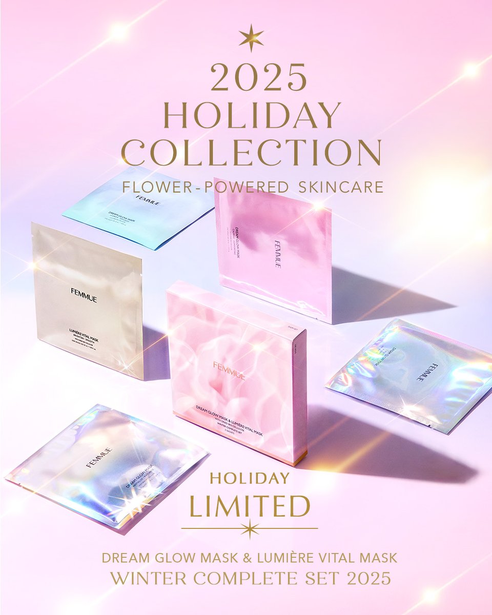 FEMMUE ファミュ ルミエールヴァイタルC、ドリームグロウマスクセット
